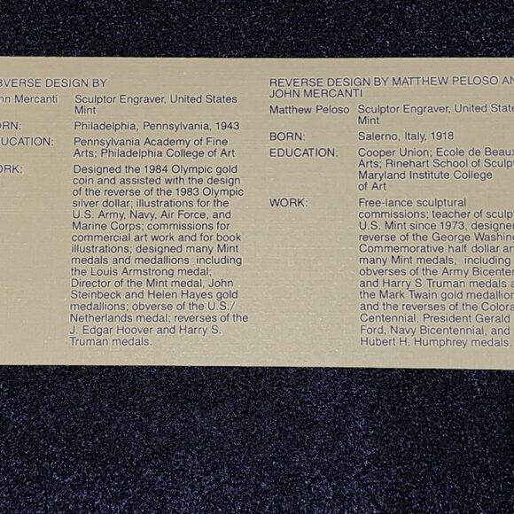 1986 US Mint Proof Liberty 2 Coin Set - Picture 11 of 15